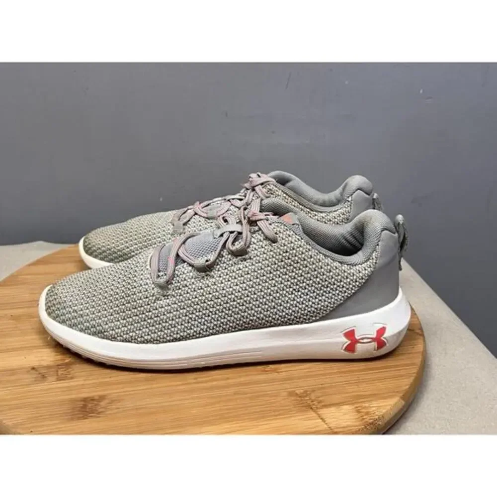 Under Armour Ripple 3021523-100 Gray Running Shoes‎ Girls 5.5 Sneakers